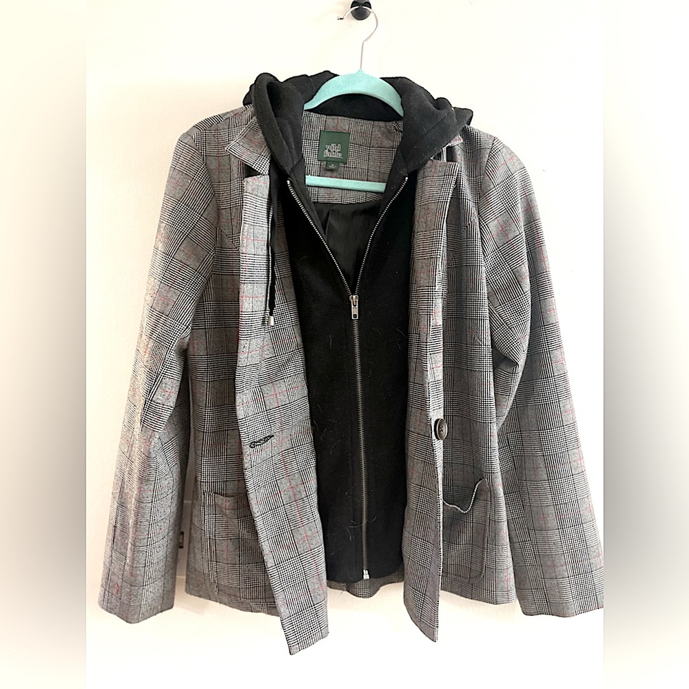 Wild Fable Zip-up Blazer, size M
